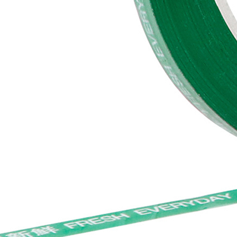 Cinta de embalaje de tamaño pequeño delgado y estrecho caja entera cinta de encuadernación de frutas y verduras al por mayor supermercado cinta de encuadernación de color fresco