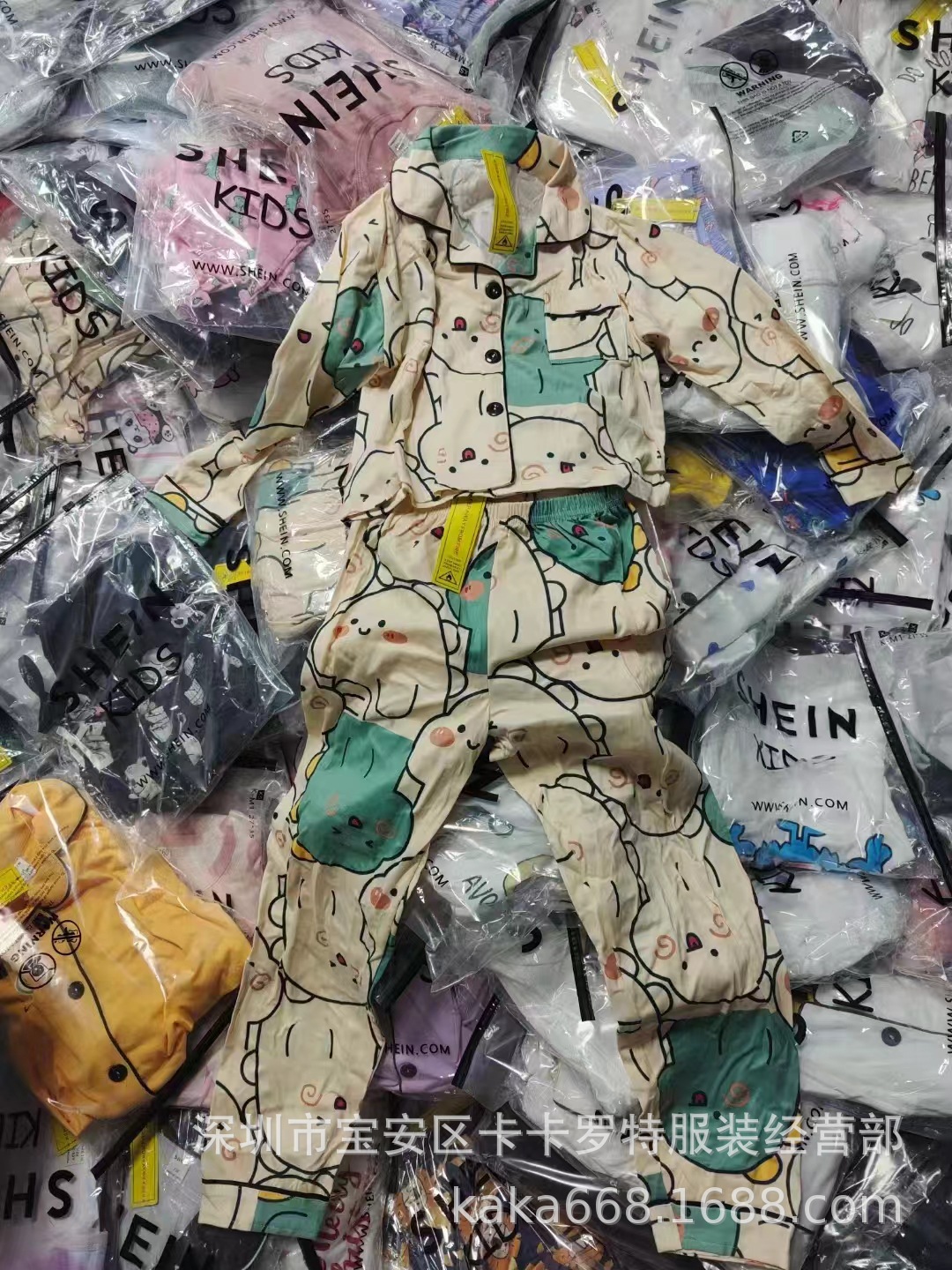 Comercio electrónico transfronterizo ropa infantil de verano SHEIN final de la fábrica de ropa infantil suministro al por mayor