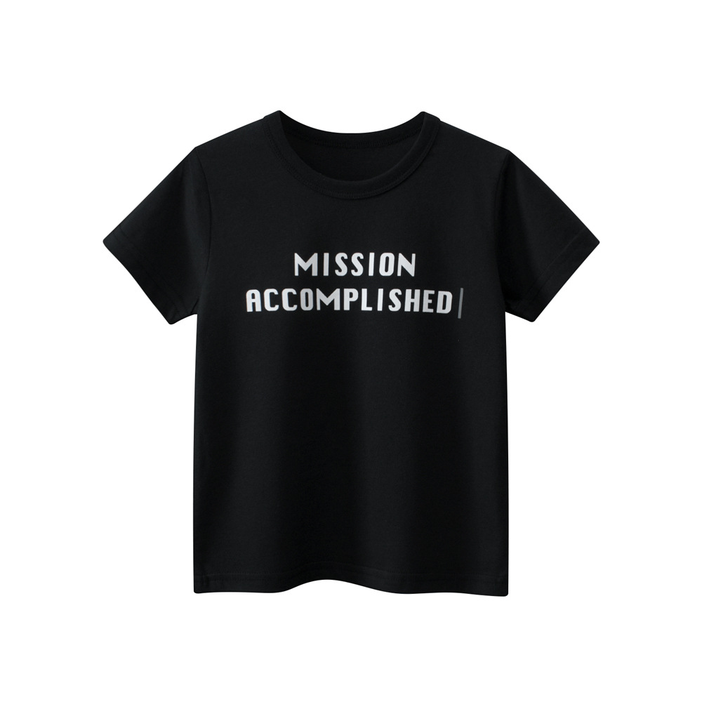 27 niños estilo coreano Camiseta de manga corta para niños 2024 verano nueva ropa para niños al por mayor suministro de TikTok