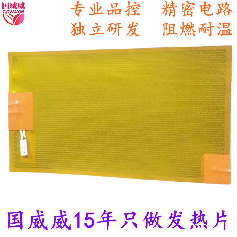 光伏储能电池驻车电池加热膜硅胶PI加热片制氢氢能设备加热片