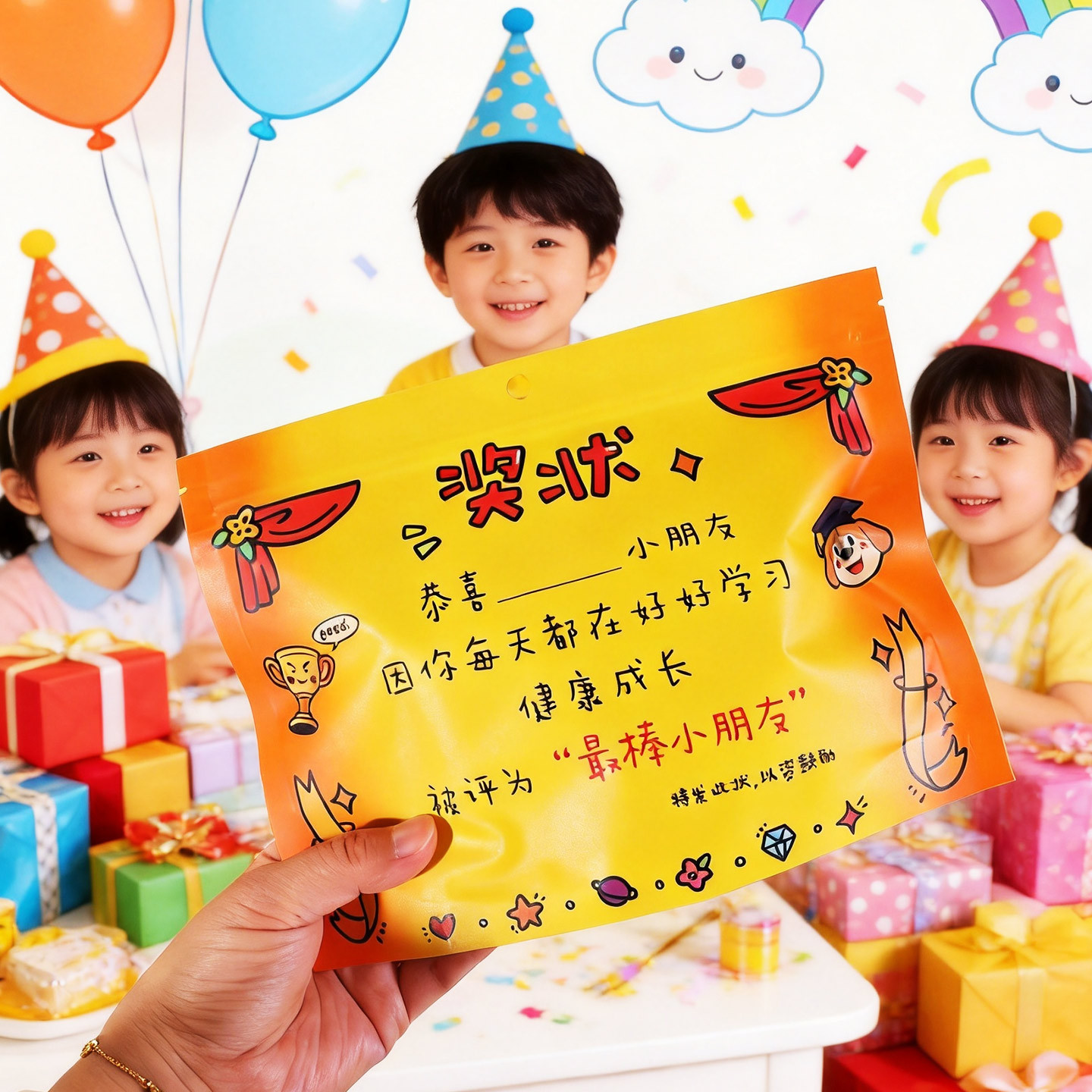 Disney Gift Certificates, Snack Gift Packs, and Birthday Class Sharing Rewards for Elementary School Students and Kindergarten Students