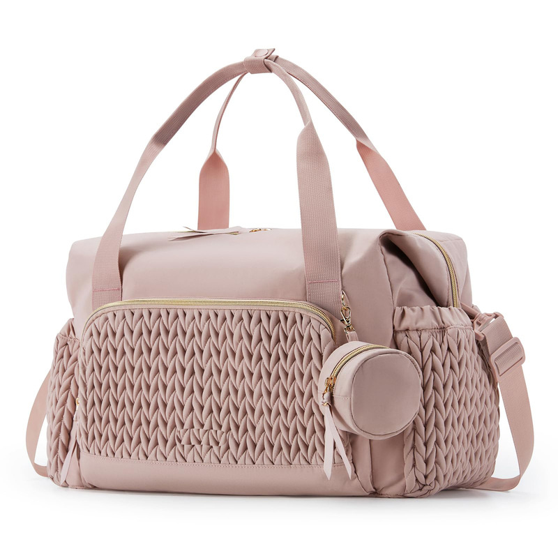 Amazon's New Simple Handbag, Mommy Bag, Extra Large Capacity Travel Bag, Delivery Bag with Pacifier Box, Mother and Baby Bag