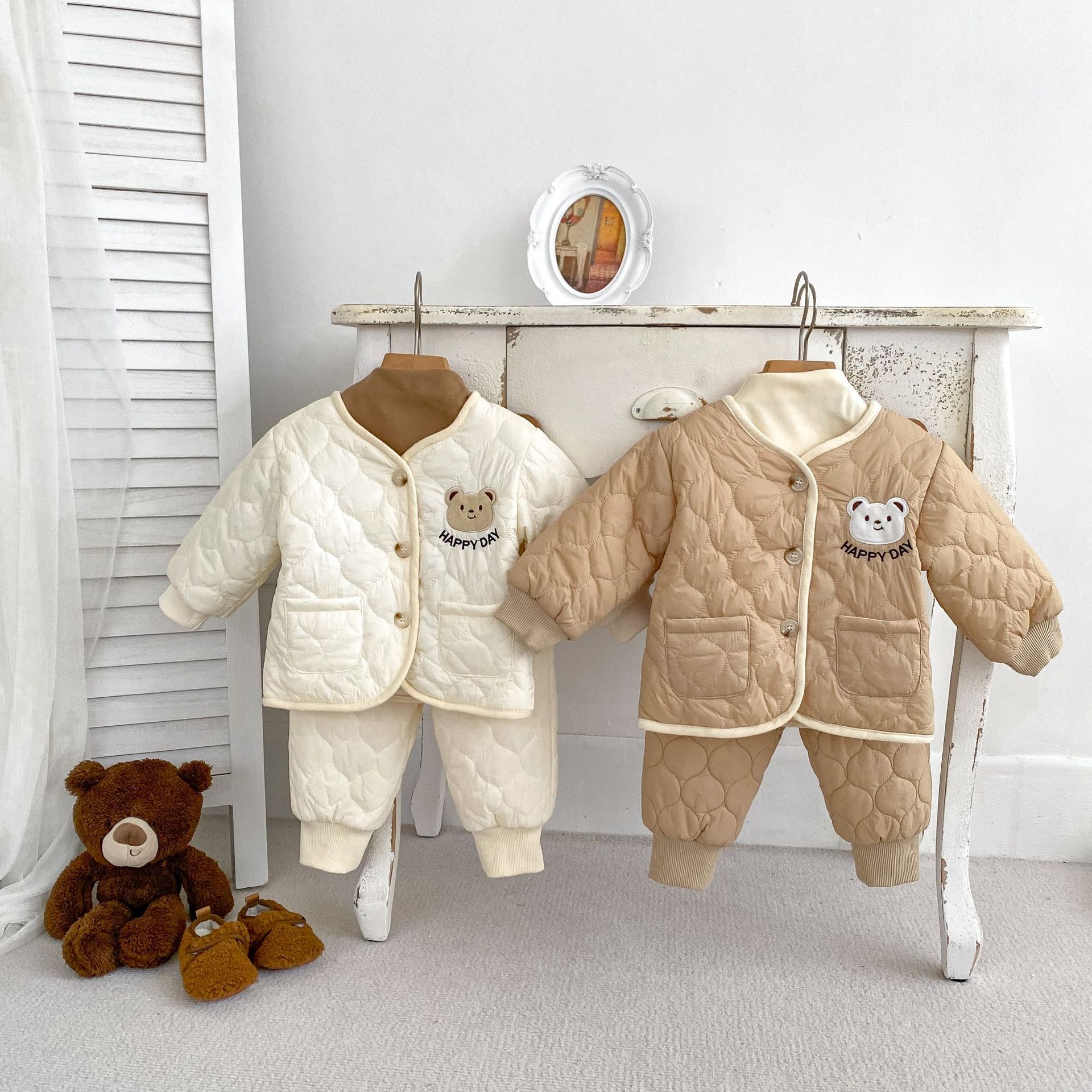 Winter quilted set for early age