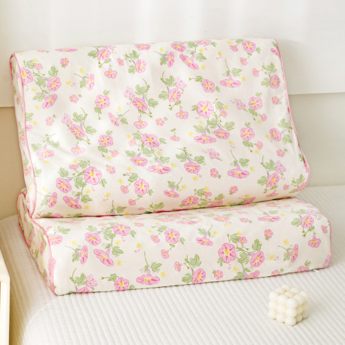 Latex pillowcase pure cotton one pair 40x60 memory foam pillowcase 30×50 single pillowcase liner cover pure cotton