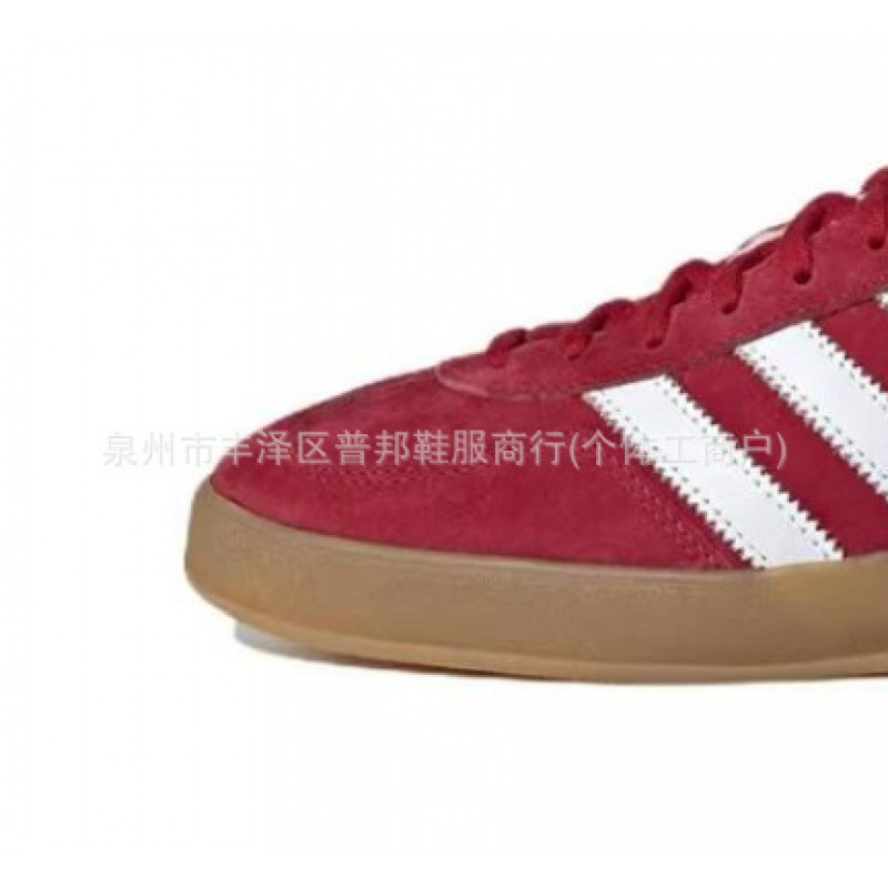 Zapatos de entrenamiento Samba Putian puro original versión alta universitaria campus rojo aumento de altura gruesa osos de fresa zapatos de mujer blanco y negro