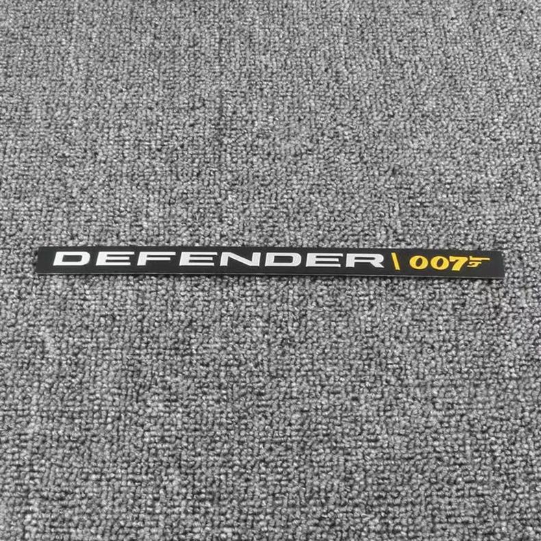 Suitable for Land Rover Defender 007 Collector's Edition Letter Logo Sticker, Rear Emblem, Defender Car Logo, Side Emblem
