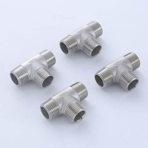 Factory supplies three-way straight external thread direct splicing external thread elbow for water heater accessories, complete specifications
