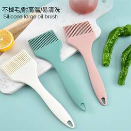 硅胶一体加厚油刷烧烤刷 现货批发烘焙工具调料刷耐高温酱料刷