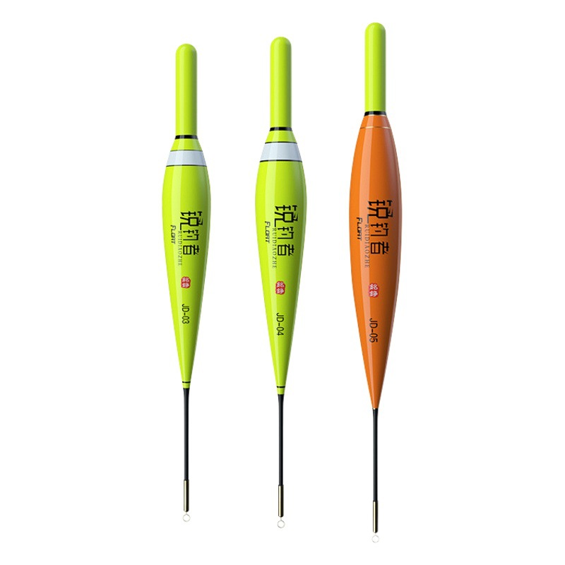 Bite hook que cambia de color flotador de pesca de roca objeto grande inducción de tiro largo flotador electrónico tobogán de carretera flotador de pesca día y noche flotador luminoso de doble uso negrita