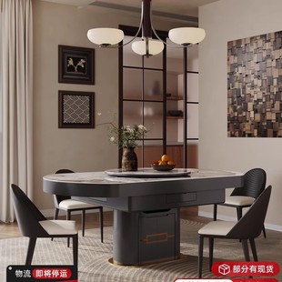 Mahjong Table and Dining Table Integrated Dual-use Multi-function Living Room Household Light Luxury Simple Quiet Automatic Mahjong Machine