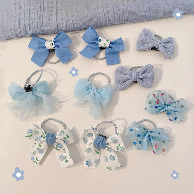 Cuerdas de cabello para niños lindos anillos de cabello de arco para niñas no lastiman cuerdas de cabello de alta elasticidad duradera para el cabello