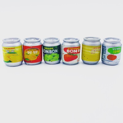 Dollhouse Dollhouse Miniature re-ment  Model shot prop Scenery Mini Drinks Cans Beverage bottles