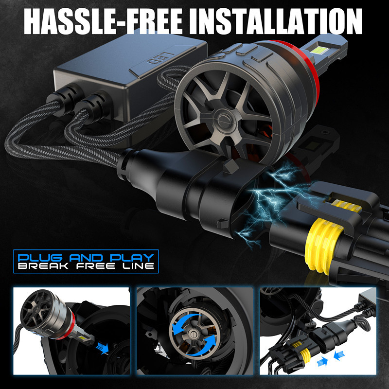 V25-H11LED faro de automóvil 170W de alta potencia luz baja