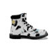 Cross-border custom-made mid-barrel couple's four-season tooling boots PU Martin boots men's and women's British style boots all-match leather boots