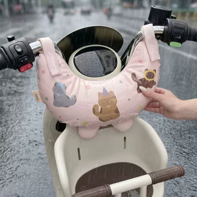 electric bikes, Elektromobil üçün bamper qoruyucu yastıqlar - pink-kitten-one-size-fits-all