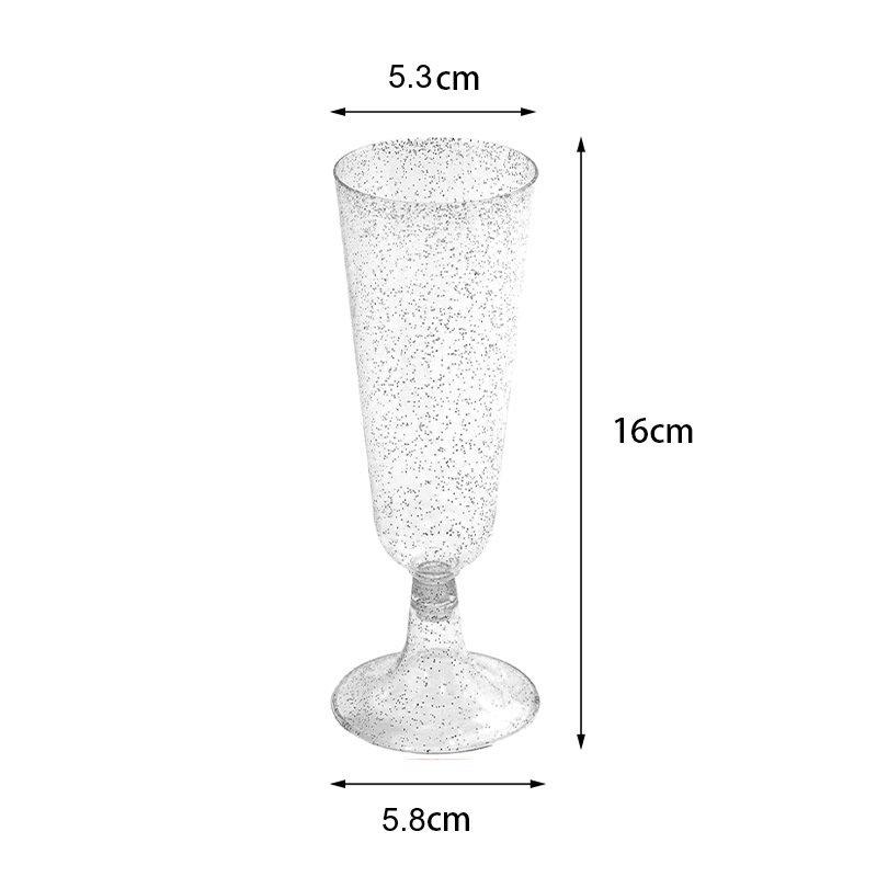 Vasos desechables transparentes para postres con tapa y cuchara, para gelatina y mousse