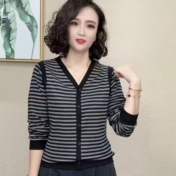 春装时尚休闲恤套头衫女装妈妈装大货已出，量大日常通勤款|undefined
