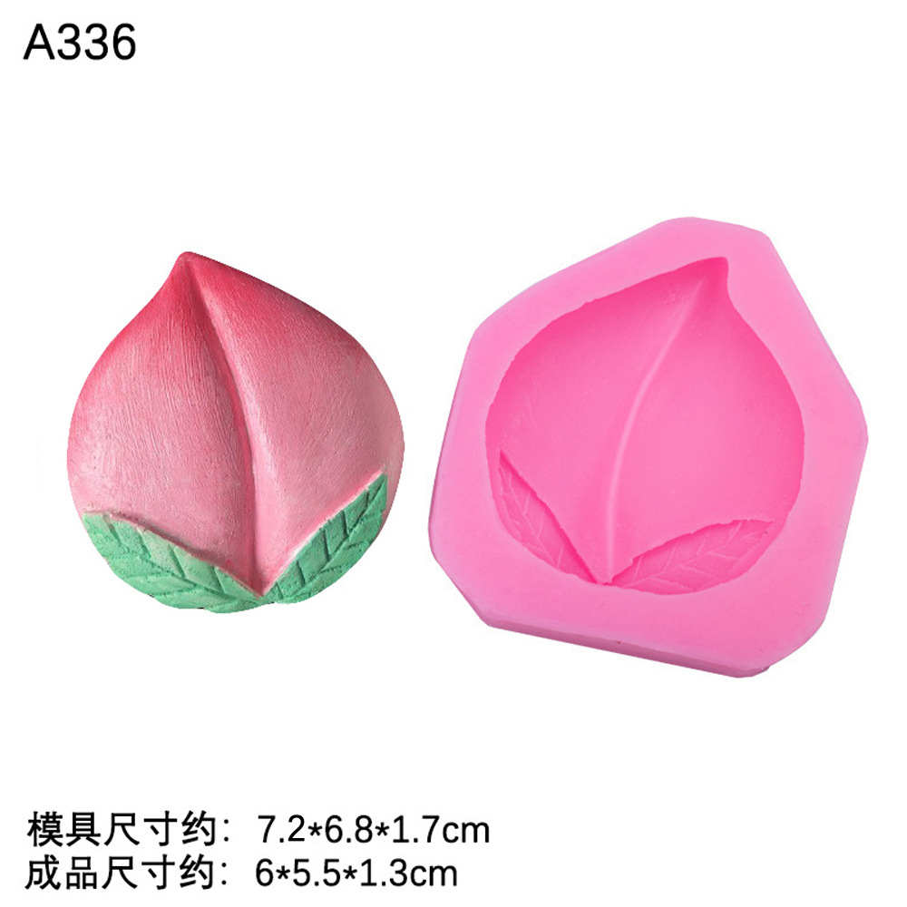 Celebración de cumpleaños hadas melocotón ancianos silicona molde fondant cake chocolate Decoración Accesorios arcilla suave cerámica hecha a mano