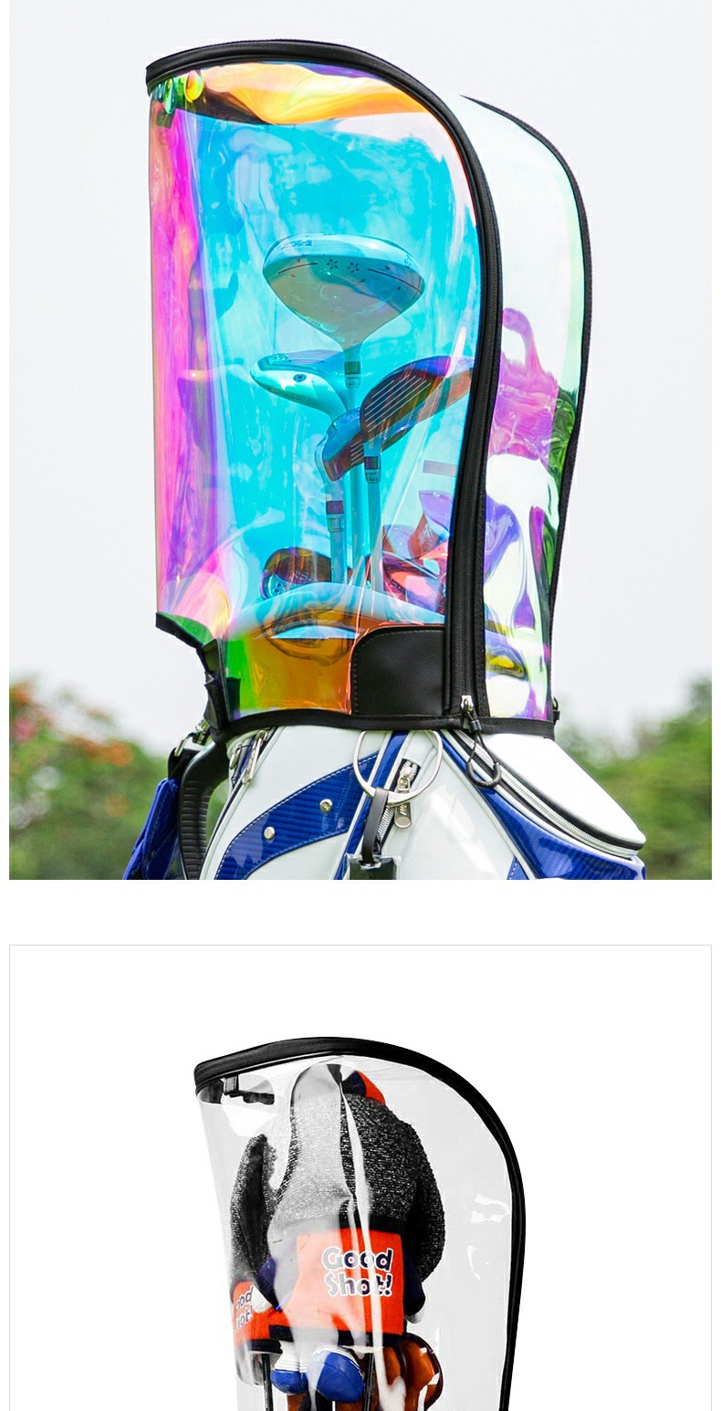 Mũ bóng golf PGM đa năng nhiều màu sắc, chất liệu TPU chống nước, có thể điều chỉnh kích cỡ — Mũ bóng đầy màu sắc QB072, Mũ bóng trong suốt QB072 chi tiết 8