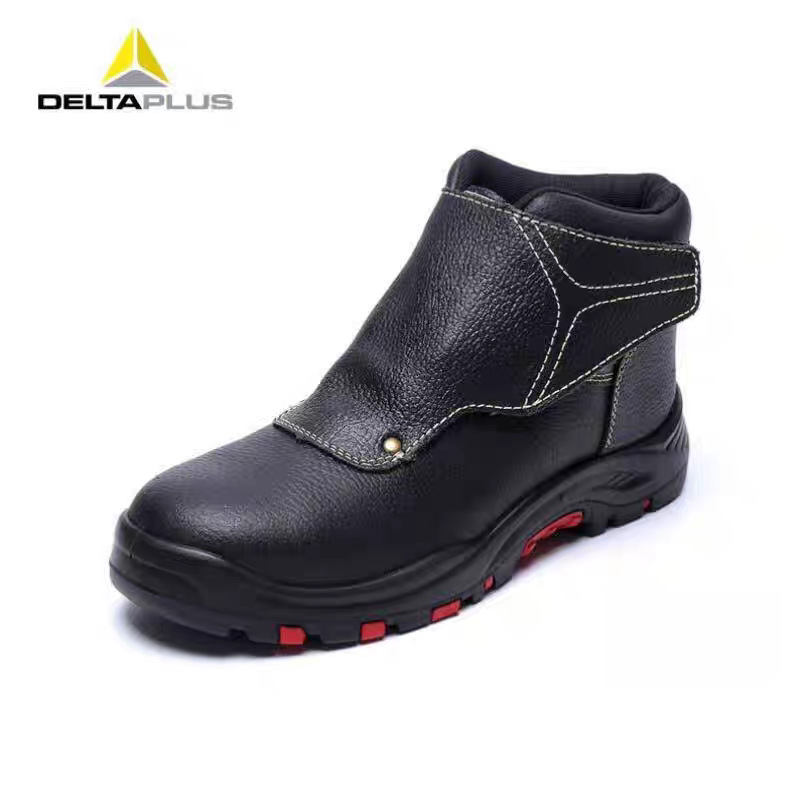 代尔塔301355劳保鞋电焊工用防烫耐高温火花隔热防砸钢包头鞋