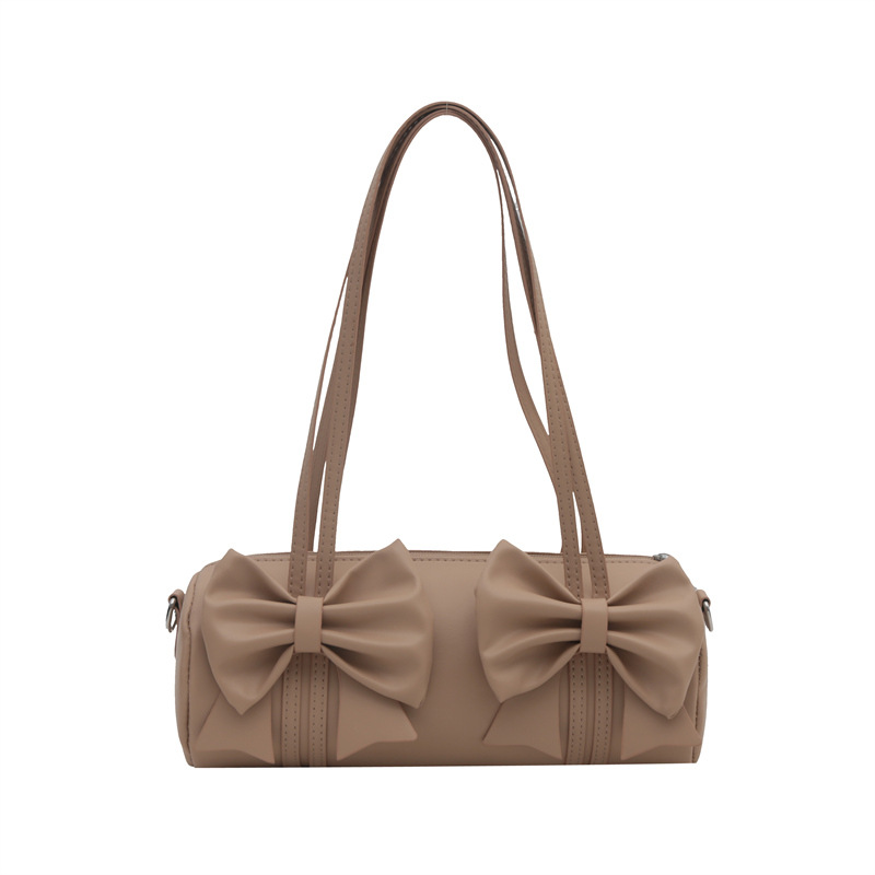 Bolsos debajo de las axilas de la mujer 2024 nuevo estilo de diseño de moda nicho bolso de arco bolso de mano