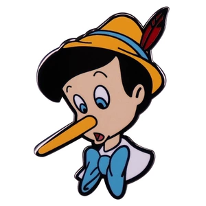 Fairy Tale Pinocchio Brooch Clothing Hat Pin Badge Accessory