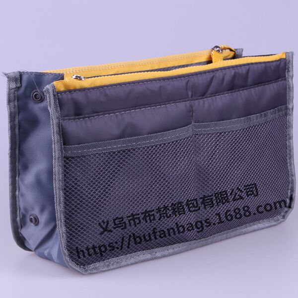 Handheld universal storage bag with zipper