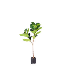 仿真琴叶榕盆栽大型北欧室内假树装饰琴叶榕绿植大叶假花盆景摆件