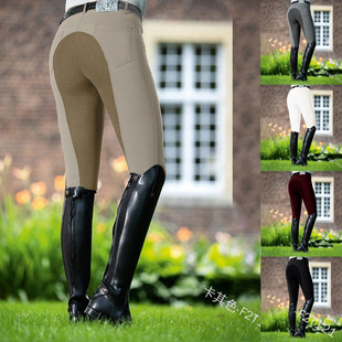 Cross-Border Women's Clothing 2025 European and American Export New Women's Tight Stretch Pants Fashionable Casual Leggings Equestrian Pants