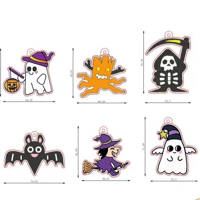 cartoon glue painting