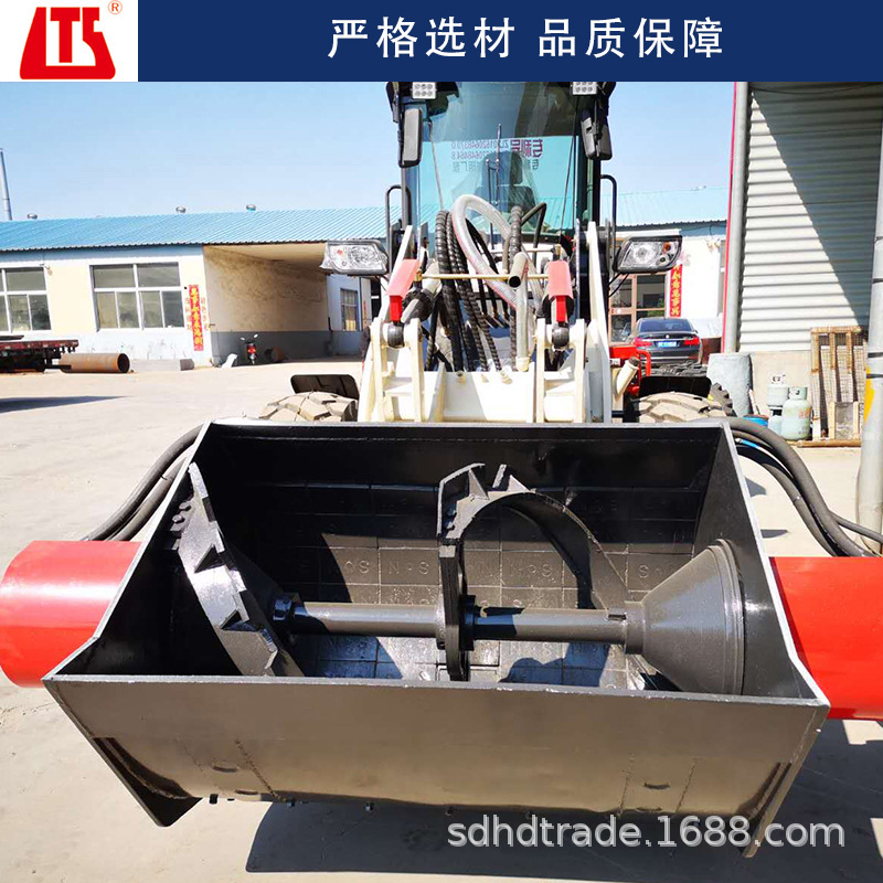 SN三能搅装1方/1.2方/1.5方/2方自上料平口搅拌车 装载机搅拌机