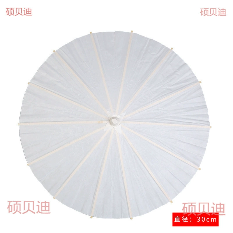 Бумажный зонтик ручной работы, масляный бумажный зонтик, рисунок тушью, детская живопись, белая бумага, масляный зонтик для детского сада, мини-граффити в китайском стиле