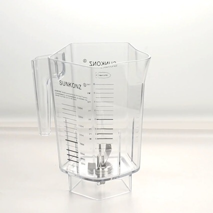 Sunkonz Commercial Smoothie Machine with Soundproof Cover, Blender for Baby Food, Milk Tea Shop Cooking Machine
