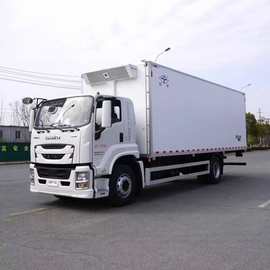 出口冷藏车五十铃冷藏车2.8米冷藏车疫苗冷链车配置图片