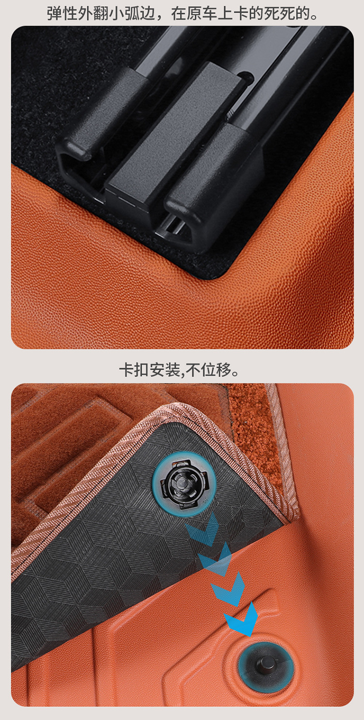 Suitable for the New Version of Ideal L6Pro Maxi8/I6/L7/L8/L9 Tpe Car Floor Mats and Car Decoration Mats, Available for Dropshipping