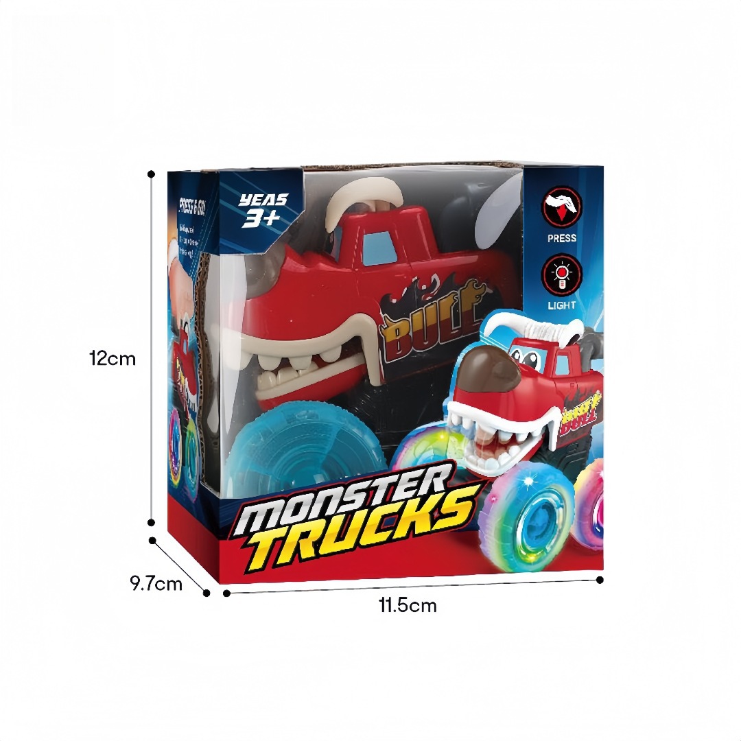 Transfronterizo luces coloridas neumáticos presionar coche de control remoto Amazon padre-hijo interactivo cocodrilo truco coche de juguete