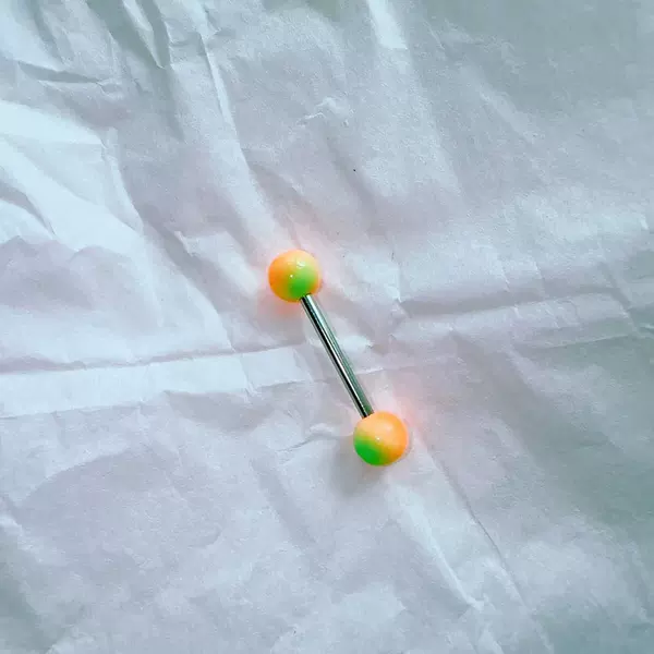 5 green tangerines