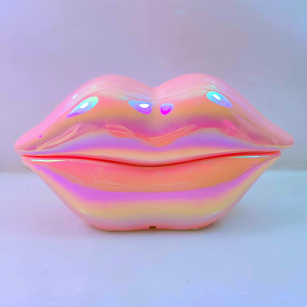 파스텔 레드 립폰