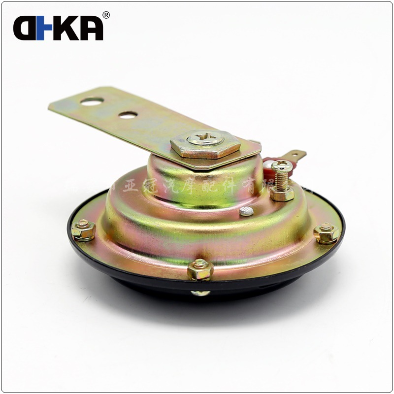 DHKA Yaguan-AS010 en stock 90mm en forma de cuenca coche eléctrico cuerno 12V eléctrico cuerno tweeter