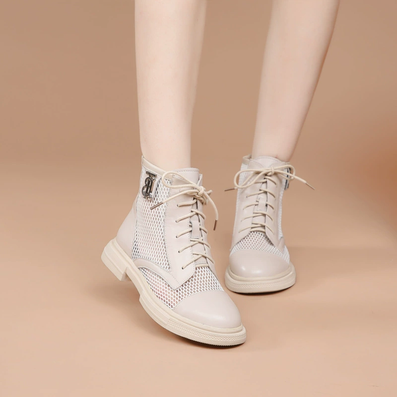 Martens, breathable summer boots, thin mesh sandals, 2024 years