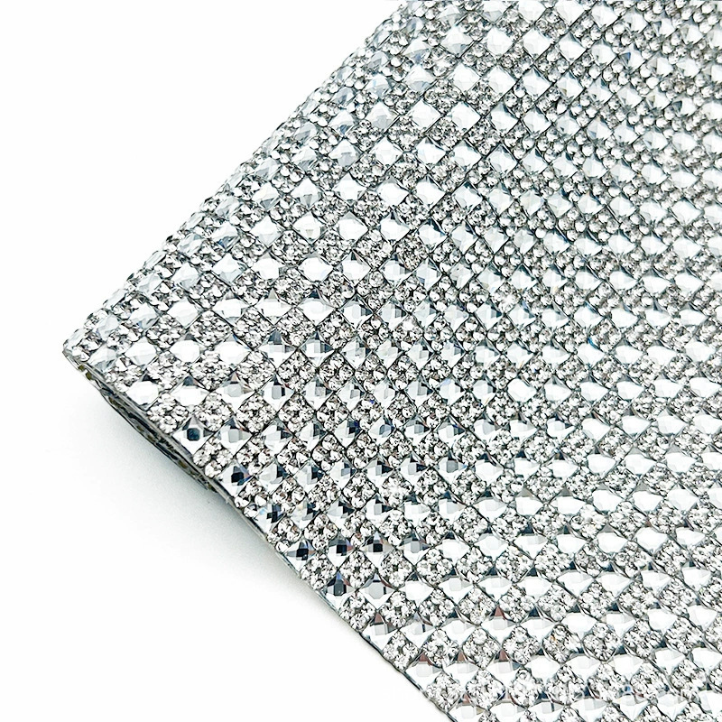 Nuevo tipo de vidrio cuadrado diamante de agua adhesivo de fusión en caliente taladro de malla autoadhesivo taladro de decoración de automóviles taladro taladro taladro de maleta diy