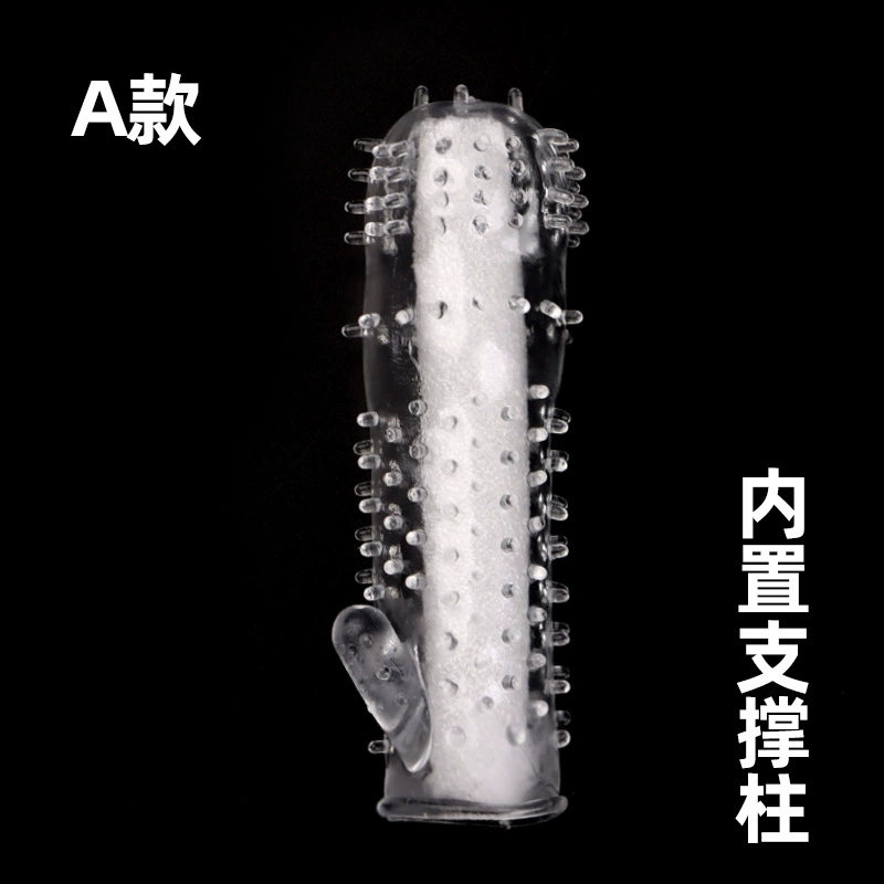 Кристаллический волк набор для фиксации брекетов зубов с эссенцией и удлинителем, мужская накладка на пенис, парная секс-игрушка для полового акта, физическая защита от выброса