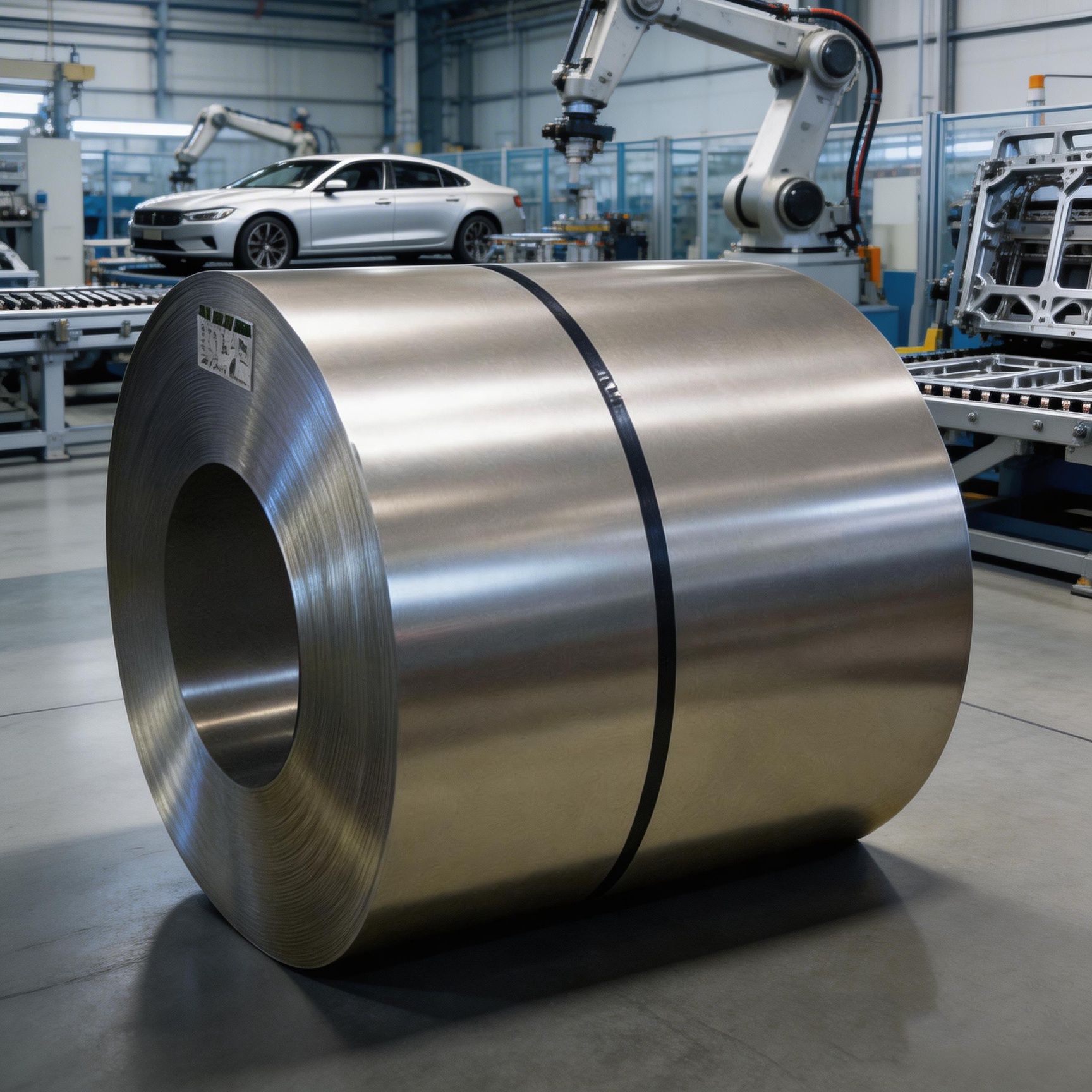 锌铝镁合金镀层卷材耐候抗锈建材基板厂家直供定轧