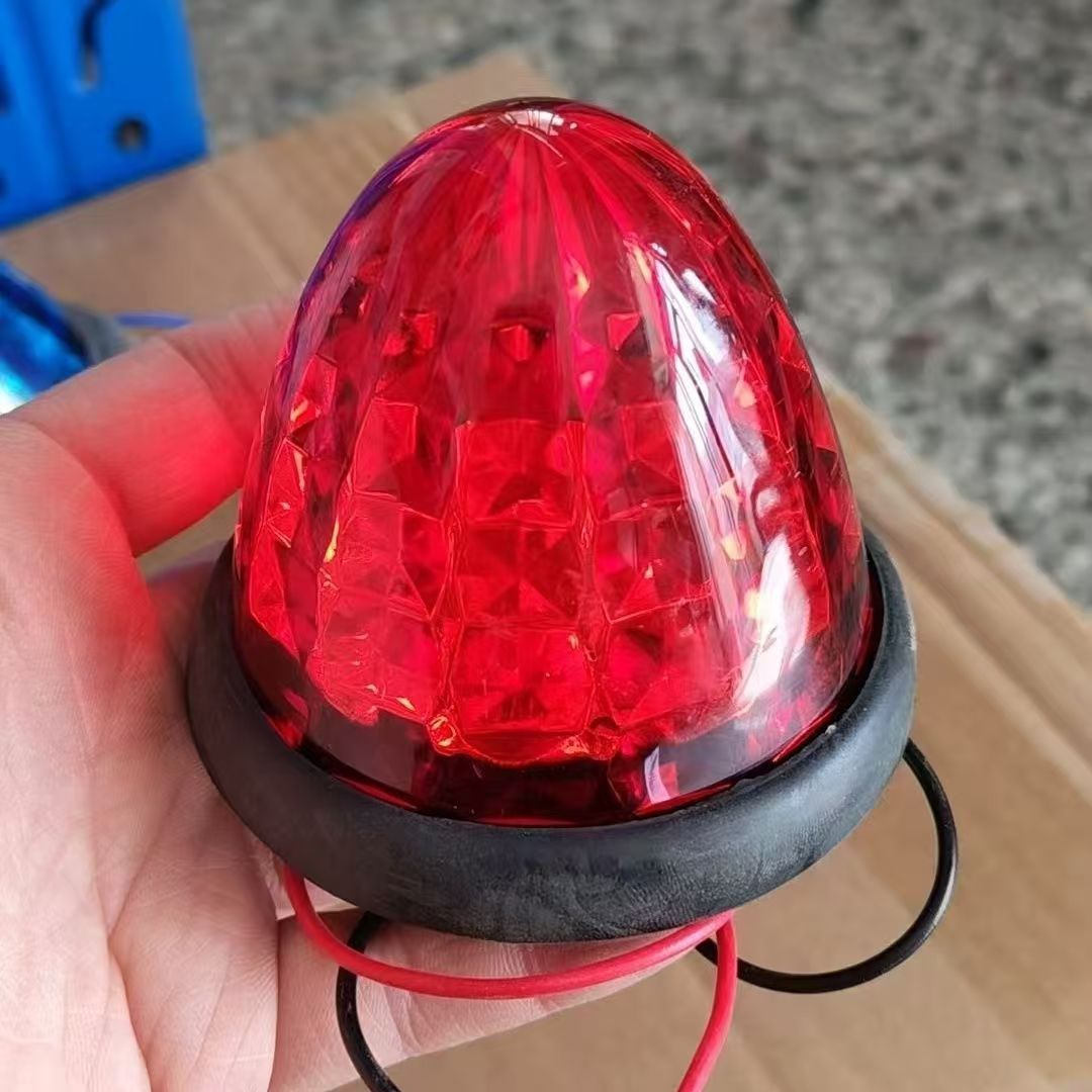 24V bullet lamp truck side light multicolored height display wide roof light warning light container compartment light nest head