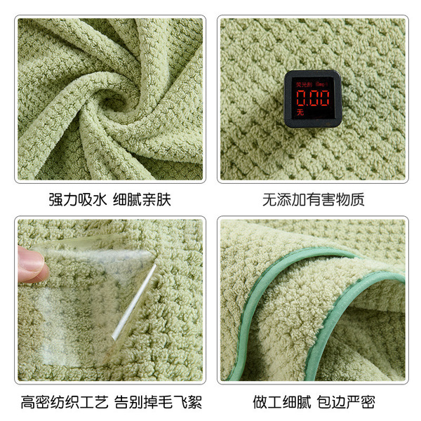 quick dry coral bath towel for gym