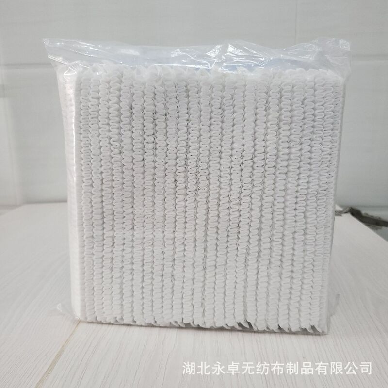 24inch 厚みのある使い捨て不織布ストリップキャップキッチンヘッドギア食品ワークショップ防塵キャップ男性と女性のストリップキャップ|undefined