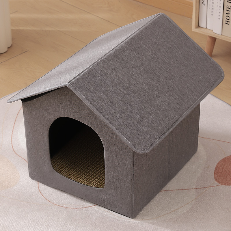 Casa de gato vagabundo transfronterizo al aire libre tienda a prueba de frío a prueba de lluvia gato de cuatro estaciones desmontable general mascota casa de gato de gato de gato