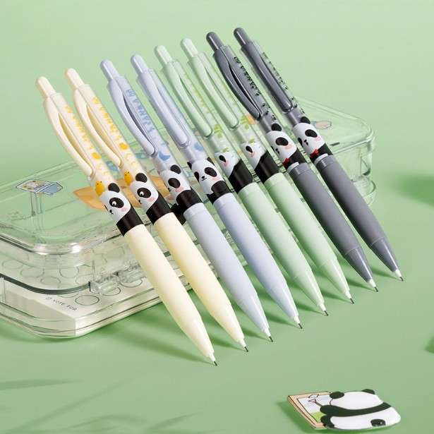 得力自动铅笔活动铅笔六边形战士芯自动活动铅笔塑料缓冲防断芯活