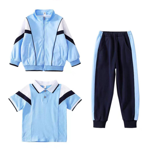 School uniforms for primary and secondary students, spring and autumn sets, children's class wear, jackets for junior high school students, youth college style, kindergarten children's uniforms