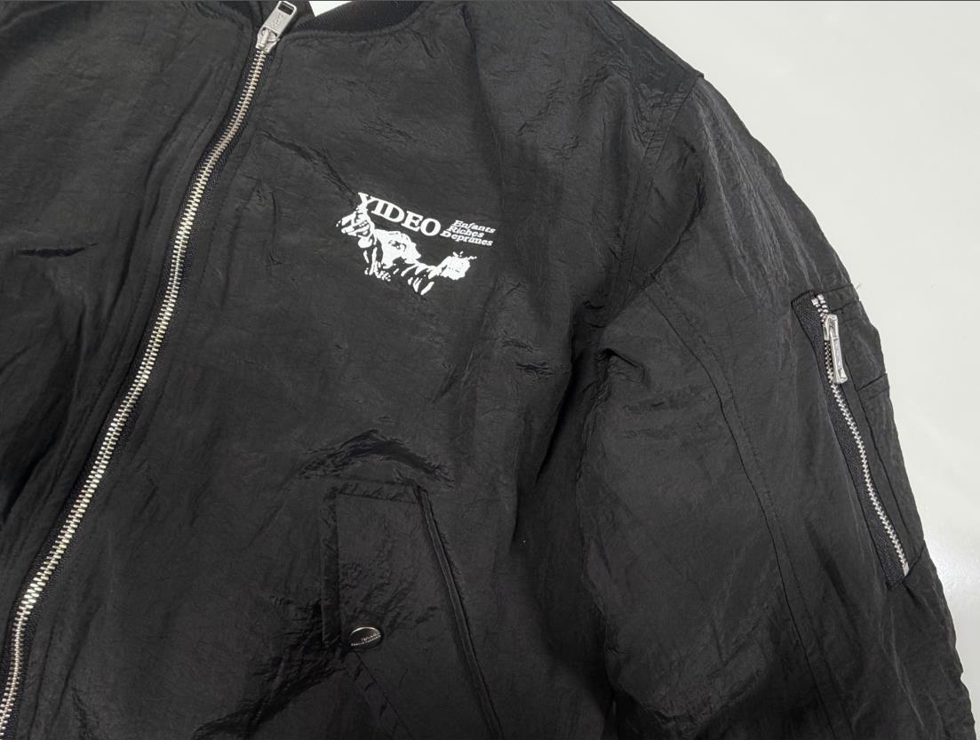 Unisex Casual Trendy Jacket With Back Print Loose-fitting Style_voghion.com